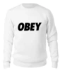 Заказать свитшот в Москве. Женский свитшот хлопковый OBEY  от DESIGNER   - готовые дизайны и нанесение принтов.
