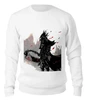 Заказать свитшот в Москве. Женский свитшот хлопковый Bloodborne от GeekFox  - готовые дизайны и нанесение принтов.