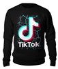 Заказать свитшот в Москве. Женский свитшот хлопковый TIK TOK (Tik Tok video) от vista12761@rambler.ru - готовые дизайны и нанесение принтов.