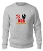 Заказать свитшот в Москве. Женский свитшот хлопковый KGB Russia от Leichenwagen - готовые дизайны и нанесение принтов.