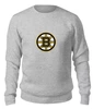 Заказать свитшот в Москве. Женский свитшот хлопковый Boston Bruins от dobryidesign - готовые дизайны и нанесение принтов.