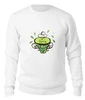 Заказать свитшот в Москве. Женский свитшот хлопковый Зеленый чай от sintara - готовые дизайны и нанесение принтов.