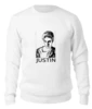 Заказать свитшот в Москве. Женский свитшот хлопковый Justin Bieber  от cherdantcev - готовые дизайны и нанесение принтов.