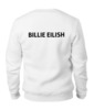 Заказать свитшот в Москве. Женский свитшот хлопковый Billie Eilish (две стороны) от DESIGNER   - готовые дизайны и нанесение принтов.