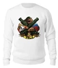 Заказать свитшот в Москве. Женский свитшот хлопковый Ракетные войска от T-shirt print  - готовые дизайны и нанесение принтов.
