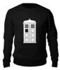 Заказать свитшот в Москве. Женский свитшот хлопковый Tardis (Тардис) от coolmag - готовые дизайны и нанесение принтов.