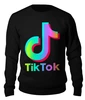 Заказать свитшот в Москве. Женский свитшот хлопковый TIK TOK (Tik Tok video) от vista12761@rambler.ru - готовые дизайны и нанесение принтов.
