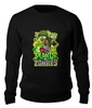 Заказать свитшот в Москве. Женский свитшот хлопковый PLANTS VS ZOMBIES от geekbox - готовые дизайны и нанесение принтов.