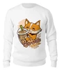 Заказать свитшот в Москве. Женский свитшот хлопковый Corgi Boba от Павел Павел - готовые дизайны и нанесение принтов.