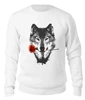 Заказать свитшот в Москве. Женский свитшот хлопковый Wolf&Rose от balden - готовые дизайны и нанесение принтов.