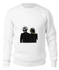 Заказать свитшот в Москве. Женский свитшот хлопковый Daft Punk - Electoma  от KinoArt - готовые дизайны и нанесение принтов.