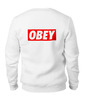 Заказать свитшот в Москве. Женский свитшот хлопковый Suzumiya Haruhi (OBEY) от redirector - готовые дизайны и нанесение принтов.