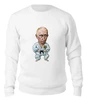 Заказать свитшот в Москве. Женский свитшот хлопковый Putin от Leichenwagen - готовые дизайны и нанесение принтов.