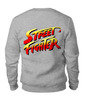 Заказать свитшот в Москве. Женский свитшот хлопковый Street Fighter Sagat Hoodie от StreetMag - готовые дизайны и нанесение принтов.