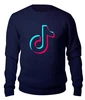 Заказать свитшот в Москве. Женский свитшот хлопковый TikTok  от DESIGNER   - готовые дизайны и нанесение принтов.
