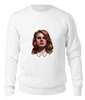 Заказать свитшот в Москве. Женский свитшот хлопковый Lana del Rey от Анна Андреева - готовые дизайны и нанесение принтов.