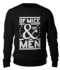 Заказать свитшот в Москве. Женский свитшот хлопковый Of Mice & Men от geekbox - готовые дизайны и нанесение принтов.