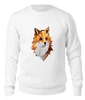 Заказать свитшот в Москве. Женский свитшот хлопковый Poly Fox от Ольга Климова - готовые дизайны и нанесение принтов.