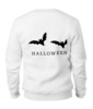 Заказать свитшот в Москве. Женский свитшот хлопковый "HALLOWEEN" от Abstractiya - готовые дизайны и нанесение принтов.