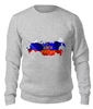 Заказать свитшот в Москве. Женский свитшот хлопковый С днем России! от FireFoxa - готовые дизайны и нанесение принтов.