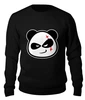 Заказать свитшот в Москве. Женский свитшот хлопковый Bad Panda от T-shirt print  - готовые дизайны и нанесение принтов.