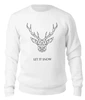 Заказать свитшот в Москве. Женский свитшот хлопковый Dear Deer от Disignshop - готовые дизайны и нанесение принтов.