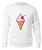 Заказать свитшот в Москве. Женский свитшот хлопковый ice cream от punksy - готовые дизайны и нанесение принтов.