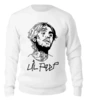Заказать свитшот в Москве. Женский свитшот хлопковый Lil Peep от geekbox - готовые дизайны и нанесение принтов.
