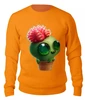 Заказать свитшот в Москве. Женский свитшот хлопковый Funny cactus от Дана Столыпина - готовые дизайны и нанесение принтов.