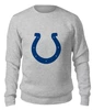 Заказать свитшот в Москве. Женский свитшот хлопковый Indianapolis Colts от dobryidesign - готовые дизайны и нанесение принтов.