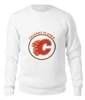 Заказать свитшот в Москве. Женский свитшот хлопковый Calgary Flames, от kspsshop - готовые дизайны и нанесение принтов.