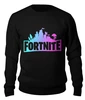 Заказать свитшот в Москве. Женский свитшот хлопковый FORTNITE от geekbox - готовые дизайны и нанесение принтов.