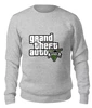 Заказать свитшот в Москве. Женский свитшот хлопковый Grand Theft Auto 5 от BURNSHIRTS - готовые дизайны и нанесение принтов.