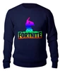 Заказать свитшот в Москве. Женский свитшот хлопковый FORTNITE от balden - готовые дизайны и нанесение принтов.