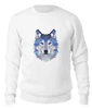 Заказать свитшот в Москве. Женский свитшот хлопковый Wolf (Волк) от Polilog - готовые дизайны и нанесение принтов.