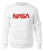 Заказать свитшот в Москве. Женский свитшот хлопковый NASA  от DESIGNER   - готовые дизайны и нанесение принтов.