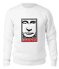 Заказать свитшот в Москве. Женский свитшот хлопковый brand от gopotol - готовые дизайны и нанесение принтов.