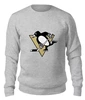 Заказать свитшот в Москве. Женский свитшот хлопковый Pittsburgh Penguins от BURNSHIRTS - готовые дизайны и нанесение принтов.