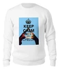 Заказать свитшот в Москве. Женский свитшот хлопковый Keep calm and be an Echelon от prettydisaster - готовые дизайны и нанесение принтов.