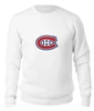Заказать свитшот в Москве. Женский свитшот хлопковый Montreal Canadiens / NHL Canada от KinoArt - готовые дизайны и нанесение принтов.