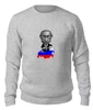 Заказать свитшот в Москве. Женский свитшот хлопковый Putin от Leichenwagen - готовые дизайны и нанесение принтов.