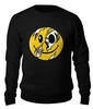 Заказать свитшот в Москве. Женский свитшот хлопковый skull smile от chebotaevbaks@gmail.com - готовые дизайны и нанесение принтов.