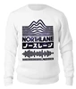 Заказать свитшот в Москве. Женский свитшот хлопковый Northlane от geekbox - готовые дизайны и нанесение принтов.