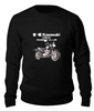 Заказать свитшот в Москве. Женский свитшот хлопковый Kawasaki W800 от madwheelz - готовые дизайны и нанесение принтов.