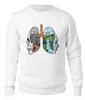 Заказать свитшот в Москве. Женский свитшот хлопковый Lungs Landscape от Павел Павел - готовые дизайны и нанесение принтов.
