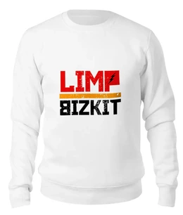 Заказать свитшот в Москве. Женский свитшот хлопковый Limp Bizkit от BURNSHIRTS - готовые дизайны и нанесение принтов.