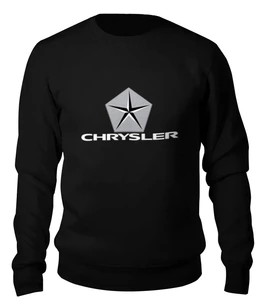 Заказать свитшот в Москве. Женский свитшот хлопковый Chrysler от DESIGNER   - готовые дизайны и нанесение принтов.