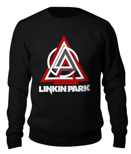 Заказать свитшот в Москве. Женский свитшот хлопковый Linkin Park от geekbox - готовые дизайны и нанесение принтов.