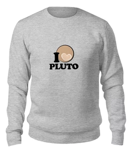 Заказать свитшот в Москве. Женский свитшот хлопковый Плутон (Pluto) от trugift - готовые дизайны и нанесение принтов.