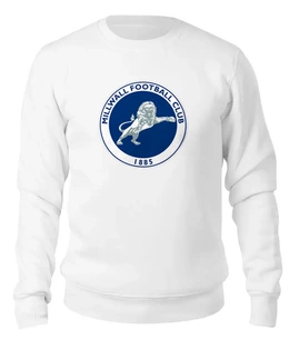 Заказать свитшот в Москве. Женский свитшот хлопковый Millwall FC logo top от Millwall Supporters Club Russia - готовые дизайны и нанесение принтов.